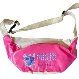 Vintage Circus Circus Casino Hotel Fanny Waist Pack Belt Bag Las Vegas